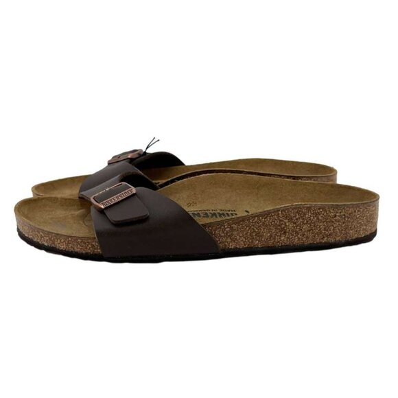 Birkenstock | Women's Madrid Sandals | Dark Brown | Narrow Fit | Size 7 - Picture 4 of 7